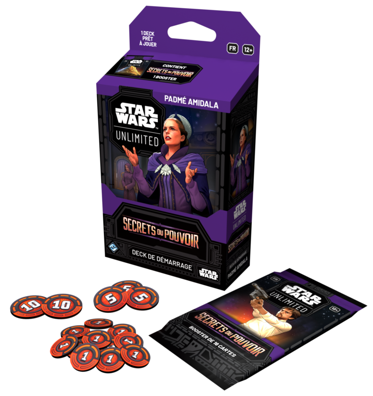 Star Wars Unlimited — Secrets du Pouvoir — Deck de Démarrage Padmé Amidala FR