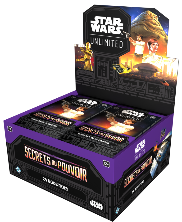 Star Wars Unlimited - Boite de boosters de Secrets du Pouvoir - Display 24 boosters - FR