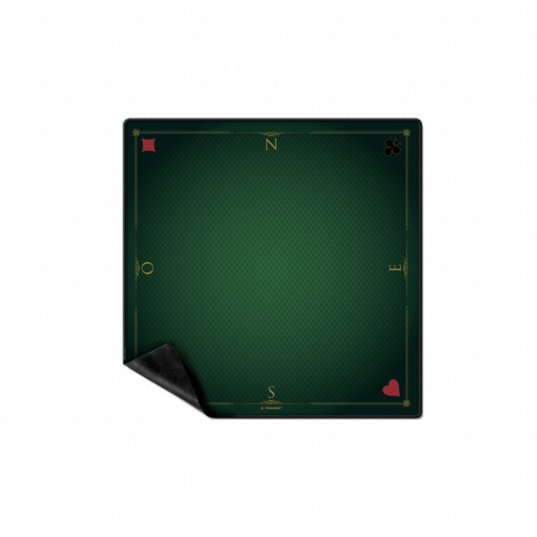 Wogamat - Tapis de cartes Prestige Vert - 60 × 60 cm