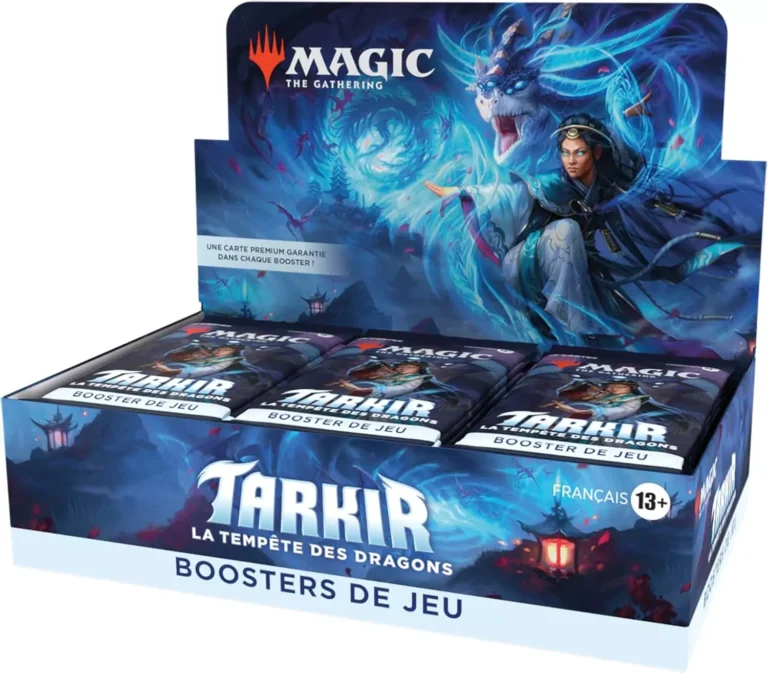 Boite de boosters de jeu de Tarkir: la tempête des dragons – Magic MTG FR – Display 30 boosters