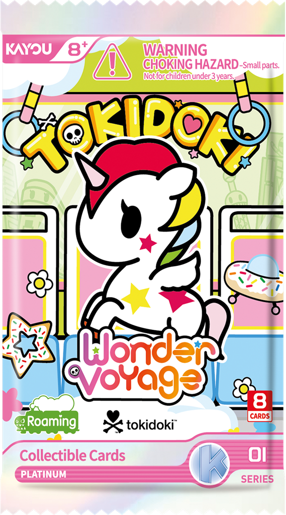 Kayou Tokidoki Wonder Voyage - Platinum Série 1 - Booster 8 cartes