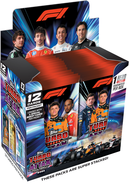 Topps F1 Turbo Attax 2026 - Display 24 boosters