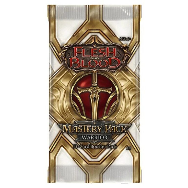 Booster de Mastery Pack: Warrior – Flesh and Blood EN
