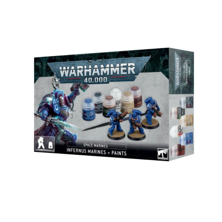 Figurine Games Workshop Warhammer 40k - Citadel Space Marines Inferno Paint