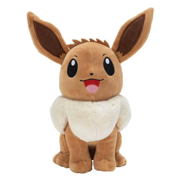 Pokémon - Peluche Évoli (Eevee) 30 cm - Jazwares PKW3105