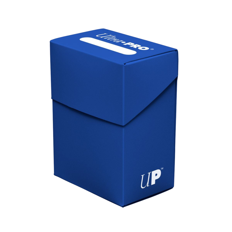 Ultra-Pro Solid Blue Deck Box (V.2) - Boîte de rangement bleu Pacifique